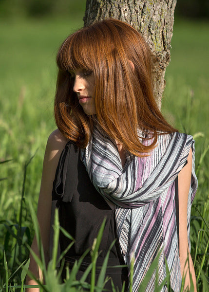 Anika Dali Women's Watercolor Strokes Fashion Scarf Shawl