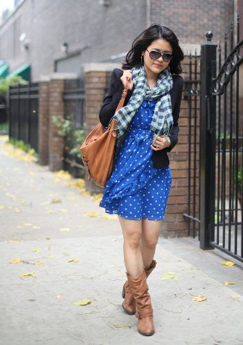 Anika Dali Women's Classic Cambridge Checkered Plaid Scarf - www.AnikaDali.com