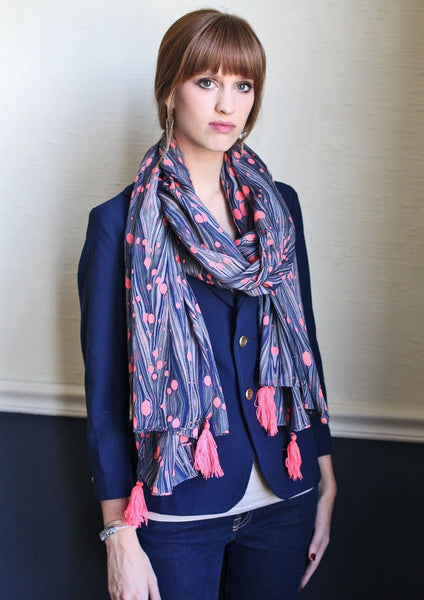 Anika Dali Women's Alexa Firefly Scarf - www.AnikaDali.com
