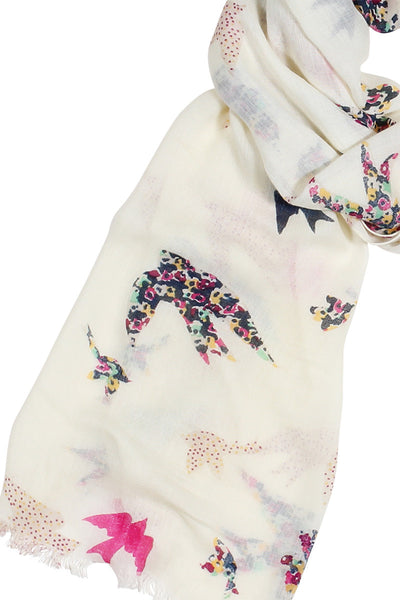 Anika Dali Women's Origami Flying Birds Fashion Scarf -www.AnikaDali.com #ANIKADALI