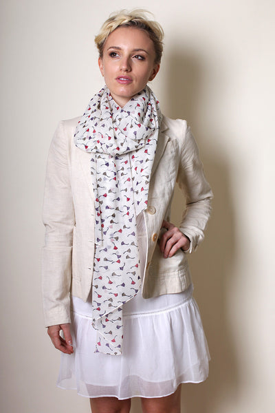 Anika Dali Women's Flying Kite Chiffon Silky Soft Fashion Scarf - www.AnikaDali.com