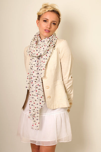 Anika Dali Women's Flying Kite Chiffon Silky Soft Fashion Scarf - www.AnikaDali.com