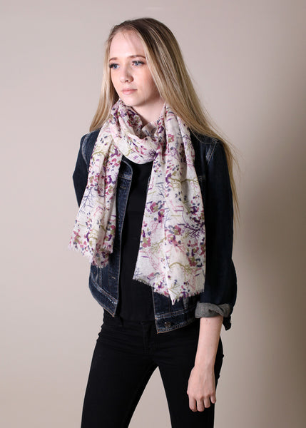 Women's Magical Woodland Soft Wool Scarf Fashion Wrap