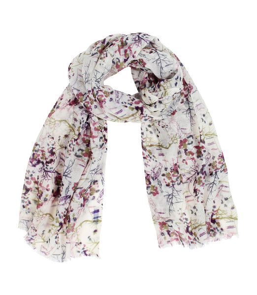 Anika Dali Women's Magical Woodland Soft Wool Scarf Fashion Wrap -  www.AnikaDali.com #ANIKADALI
