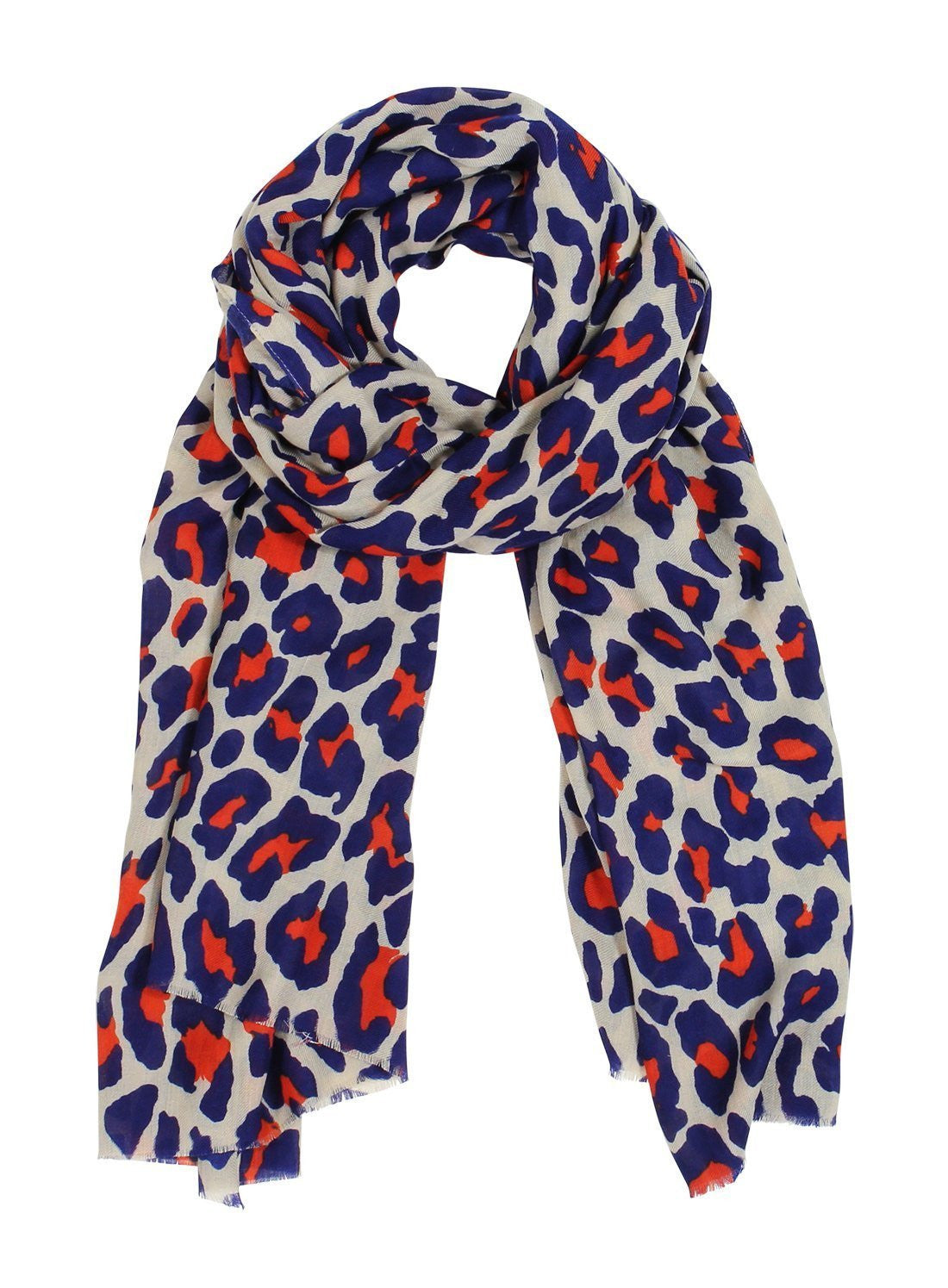 🧡 Scarf Leopard Print - Short scarf