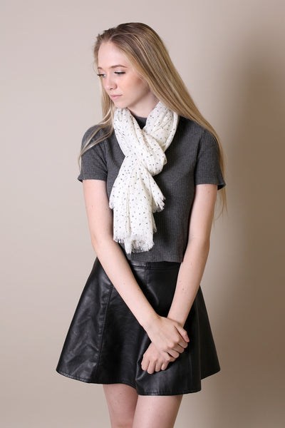 Women's Riviera Blue Bird White Scarf / Shawl. Shoulder Wraps. Unique Holiday Gift Ideas. www.AnikaDali.com 