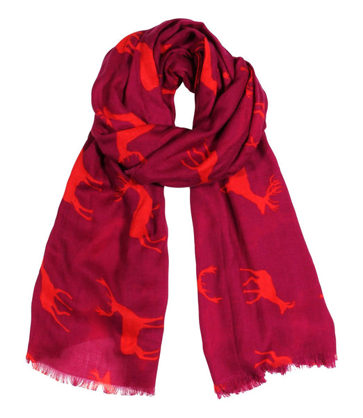 Women's Luxurious Tahoe Moose Oversize Silky Soft Fashion Scarf / Shawl - Anika Dali