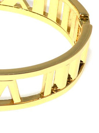 Anika Dali Timepiece Bangle Bracelet (2 Colors)